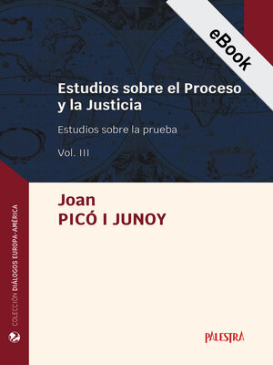 cover image of Estudios sobre el proceso y la justicia Volume III